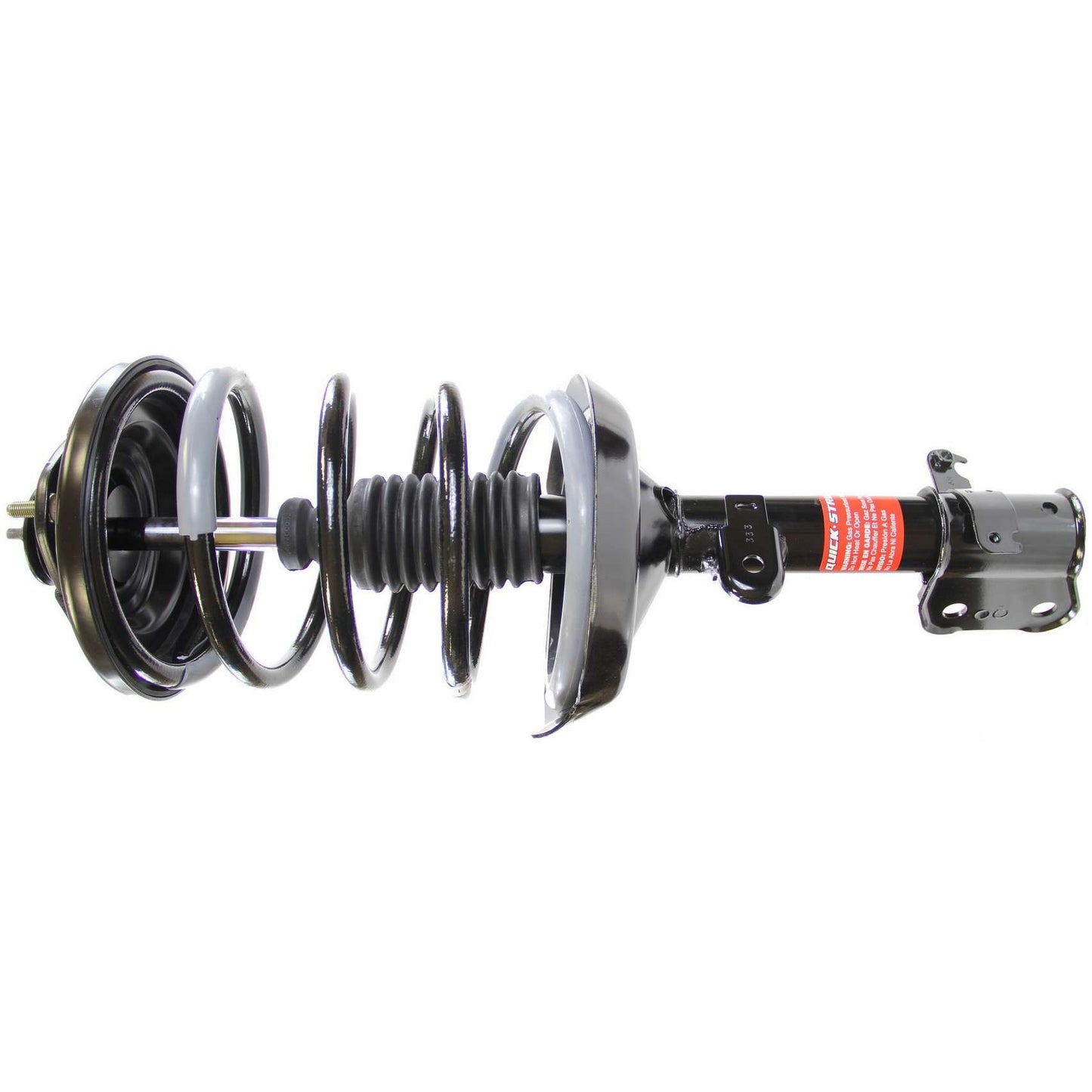 Angle View of Front Left Suspension Strut and Coil Spring Assembly MONROE 172230