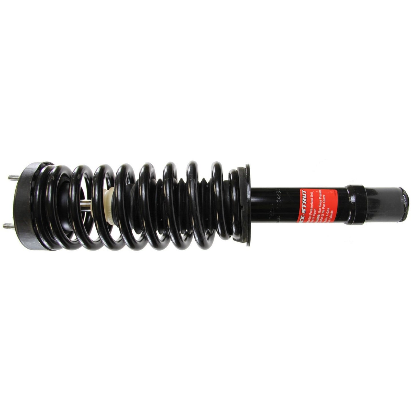 Angle View of Front Left Suspension Strut and Coil Spring Assembly MONROE 172254L