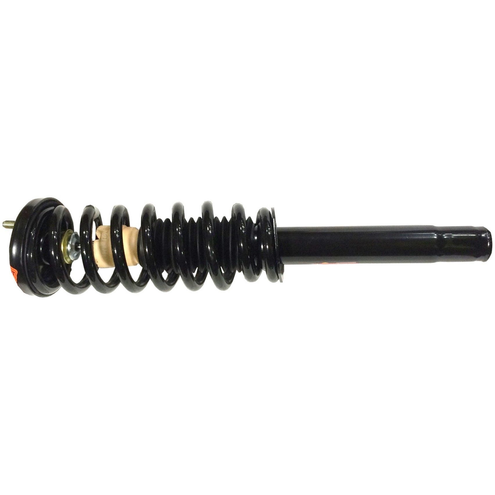 Angle View of Front Left Suspension Strut and Coil Spring Assembly MONROE 172322L