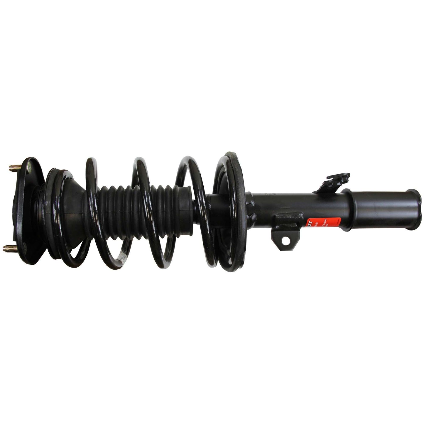 Front View of Front Left Suspension Strut and Coil Spring Assembly MONROE 172391