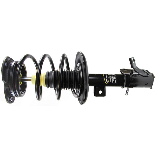 Angle View of Front Left Suspension Strut and Coil Spring Assembly MONROE 172393