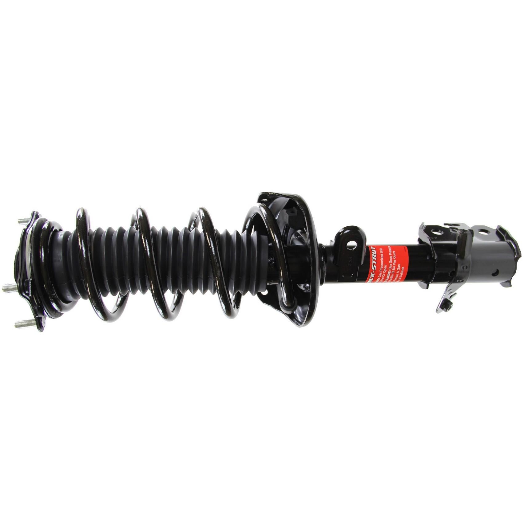 Front View of Front Left Suspension Strut and Coil Spring Assembly MONROE 172492