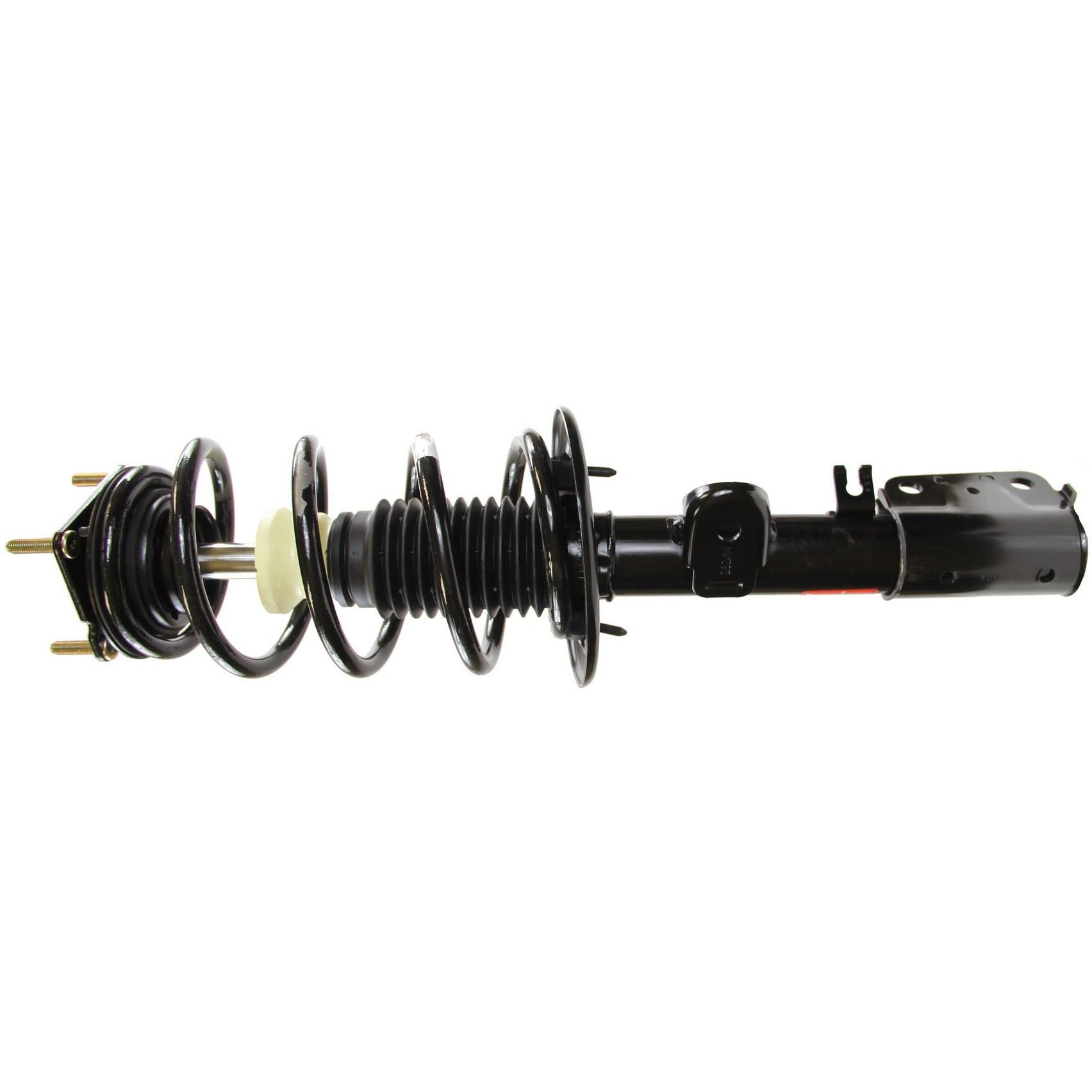 Angle View of Front Left Suspension Strut and Coil Spring Assembly MONROE 172621