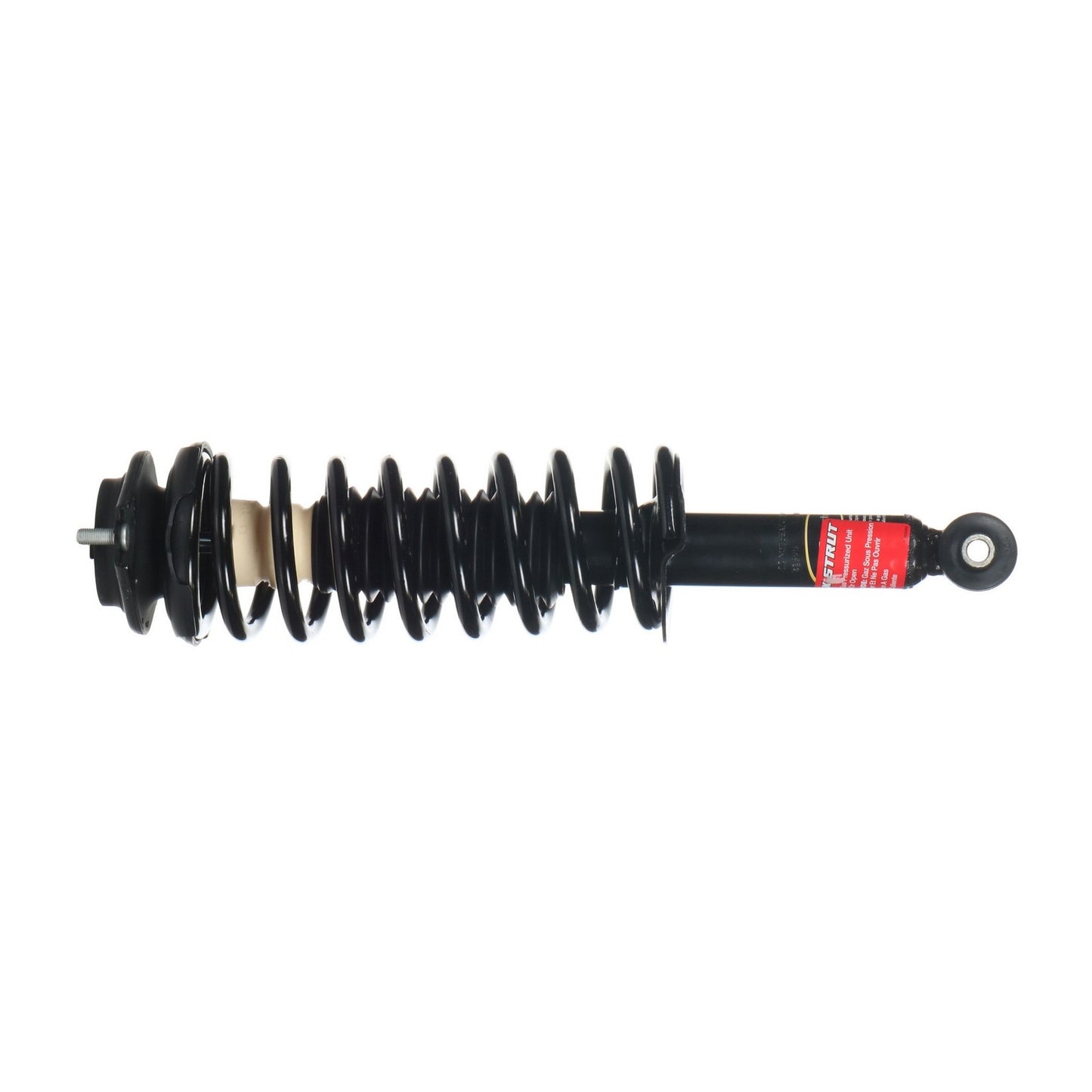 Front View of Rear Suspension Strut and Coil Spring Assembly MONROE 172695