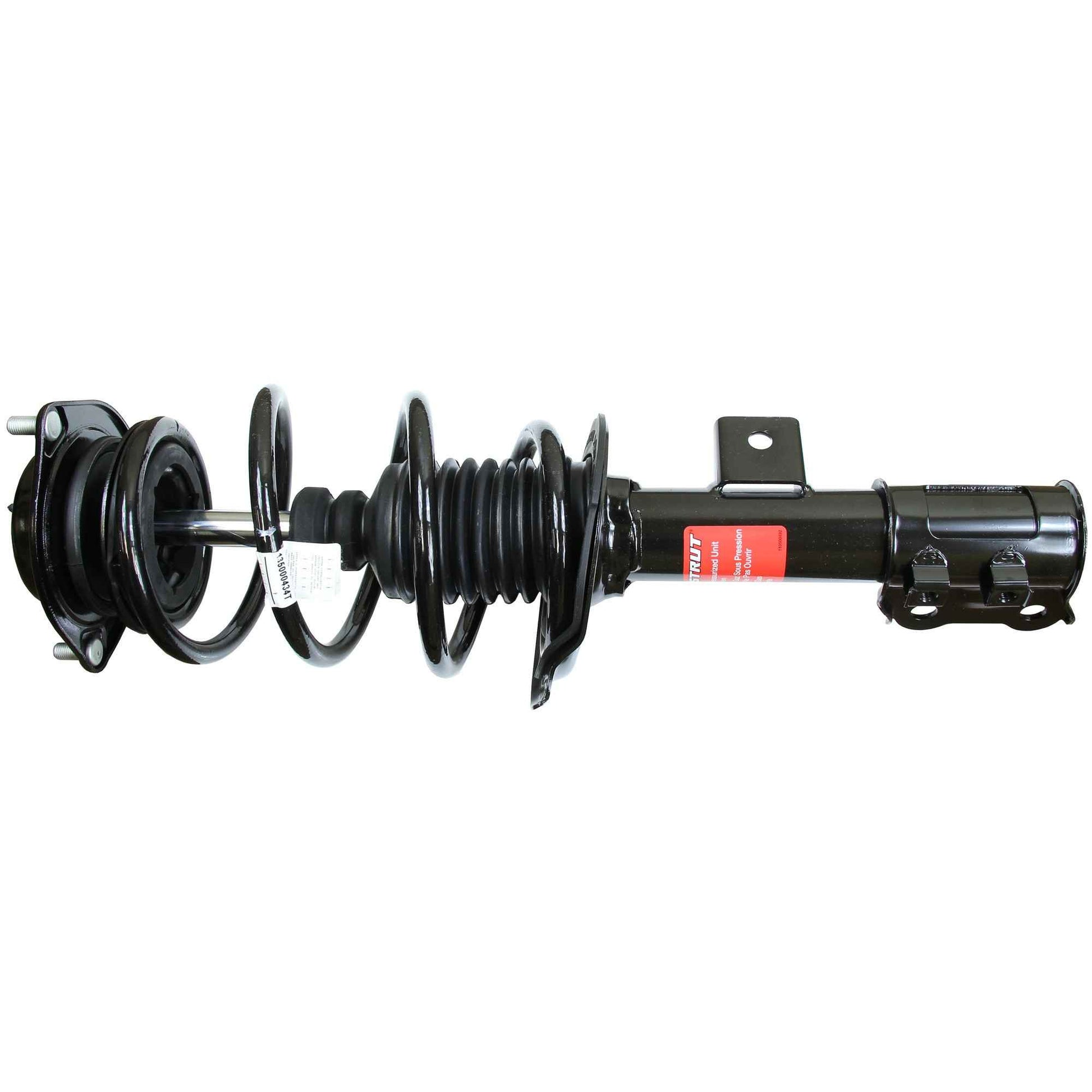 Front View of Front Right Suspension Strut and Coil Spring Assembly MONROE 172708