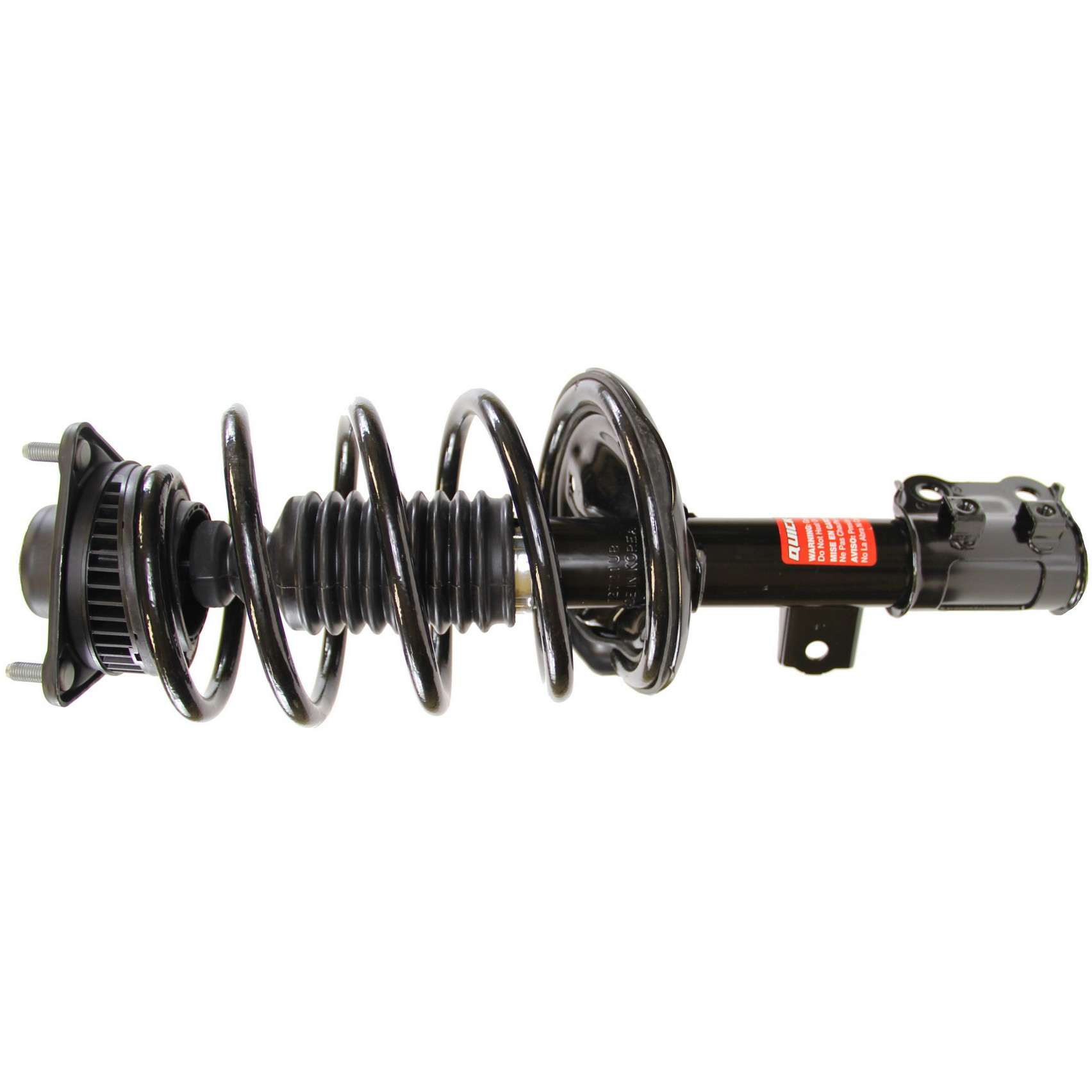 Angle View of Front Left Suspension Strut and Coil Spring Assembly MONROE 172721