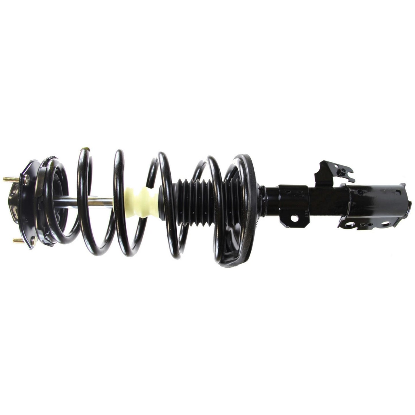 Front View of Front Left Suspension Strut and Coil Spring Assembly MONROE 172766