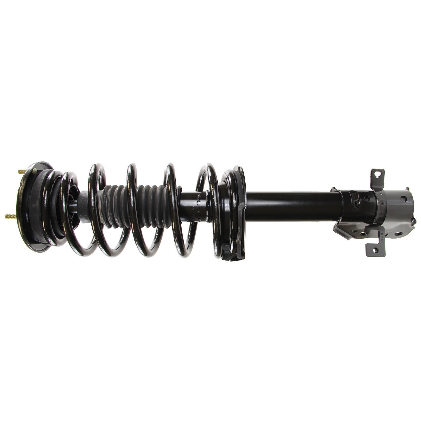 Angle View of Front Left Suspension Strut and Coil Spring Assembly MONROE 172889