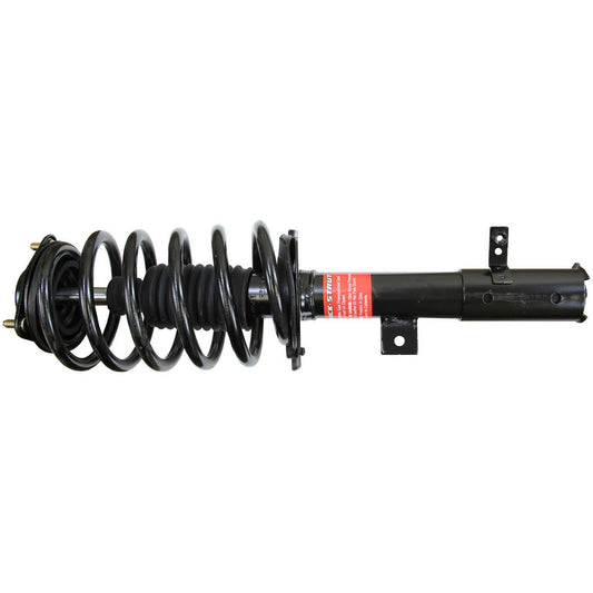 Angle View of Front Left Suspension Strut and Coil Spring Assembly MONROE 172951