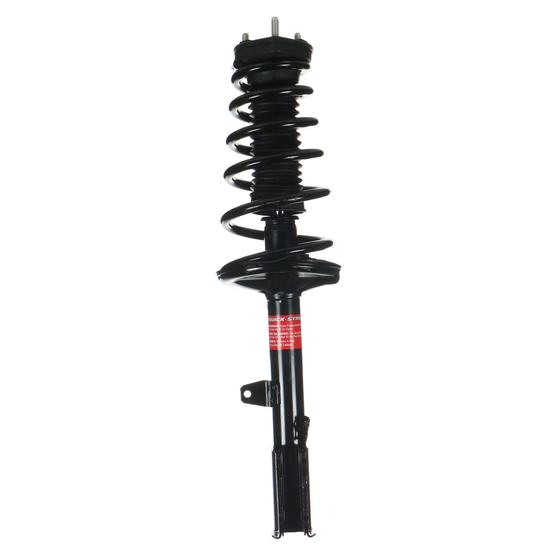 Front View of Rear Right Suspension Strut and Coil Spring Assembly MONROE 172966