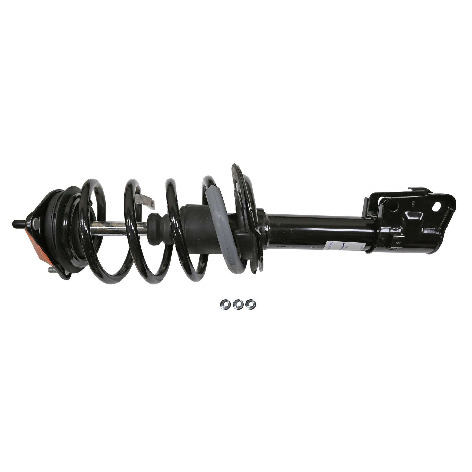 Front View of Front Left Suspension Strut and Coil Spring Assembly MONROE 173043