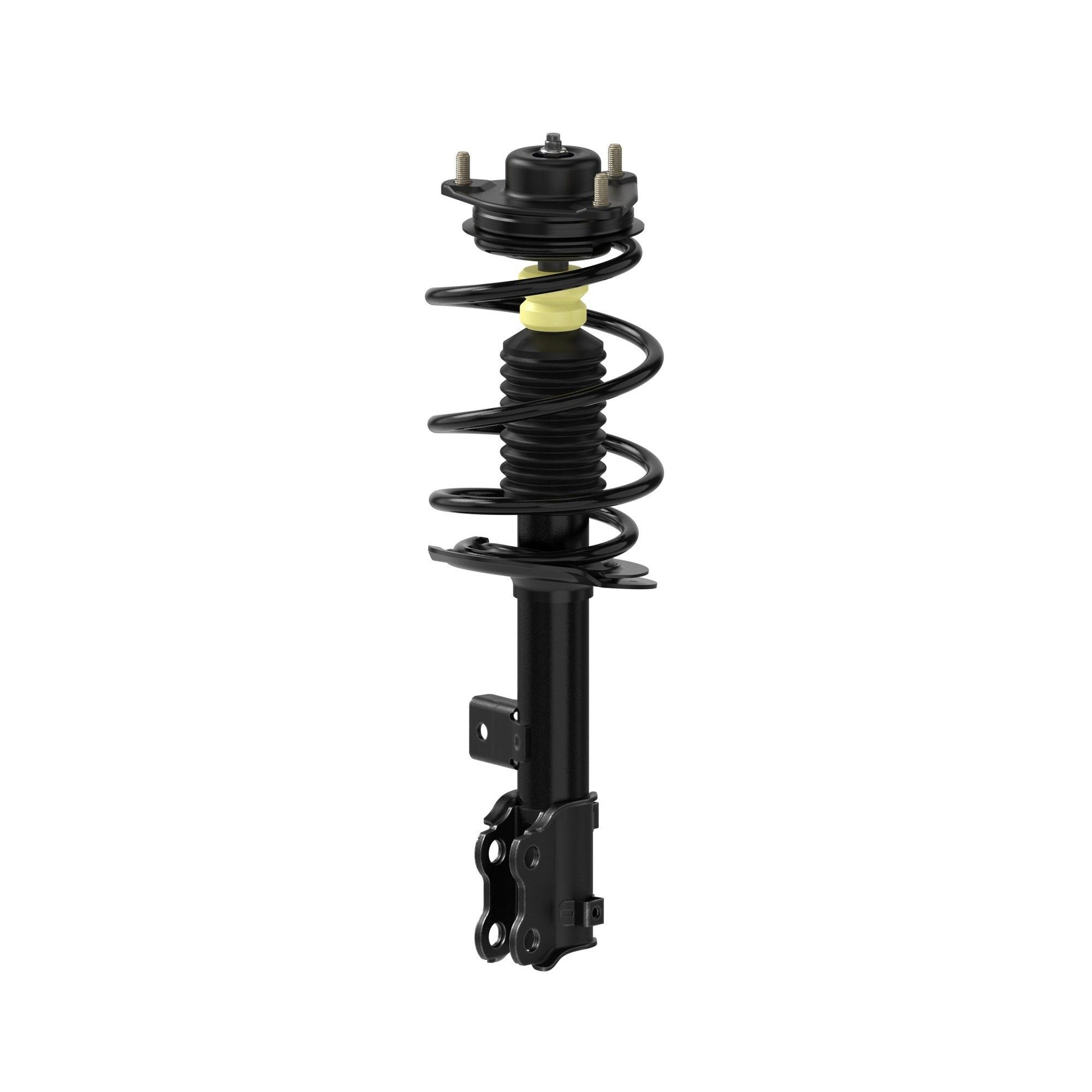 Front View of Front Left Suspension Strut and Coil Spring Assembly MONROE 182587