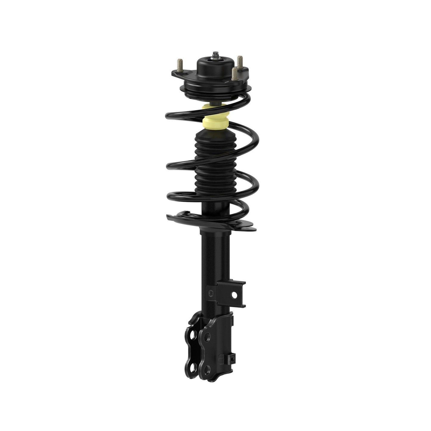 Front View of Front Right Suspension Strut and Coil Spring Assembly MONROE 182588