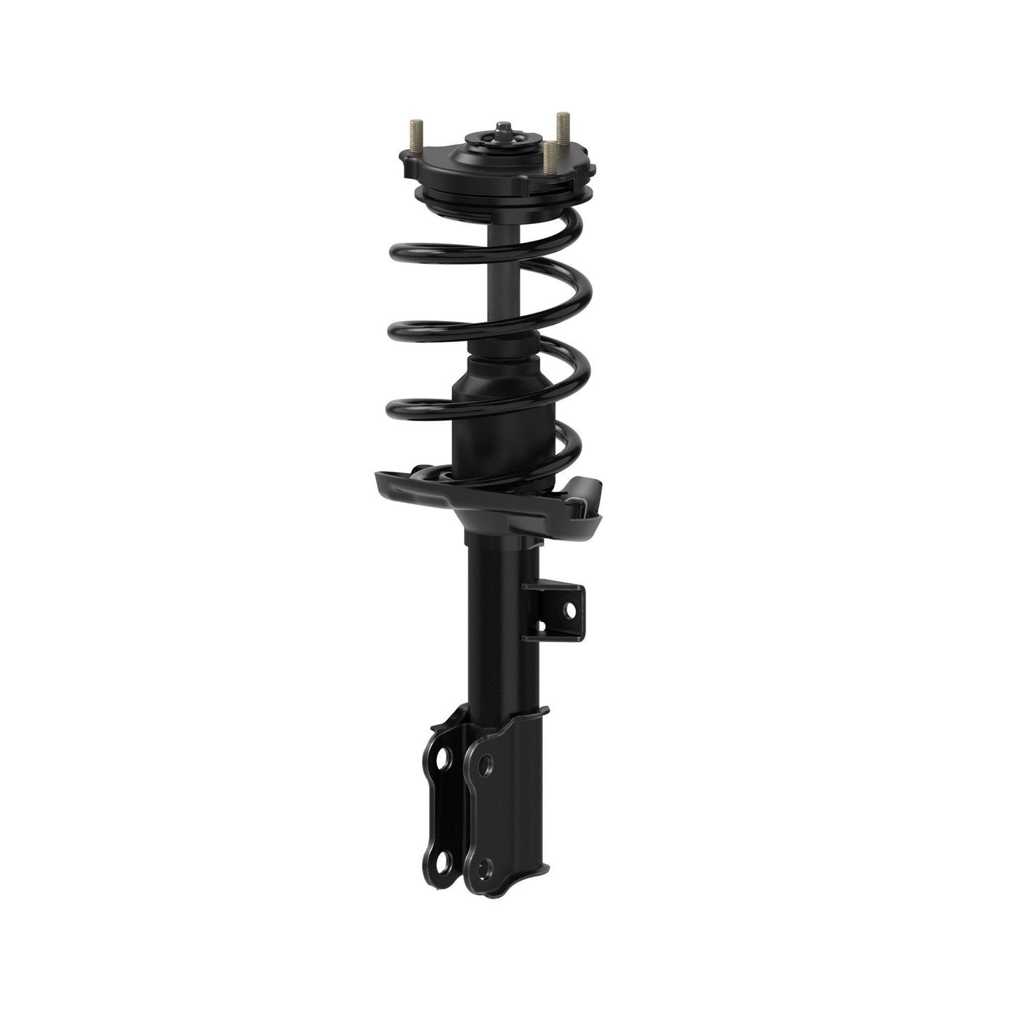 Front View of Front Right Suspension Strut and Coil Spring Assembly MONROE 183072