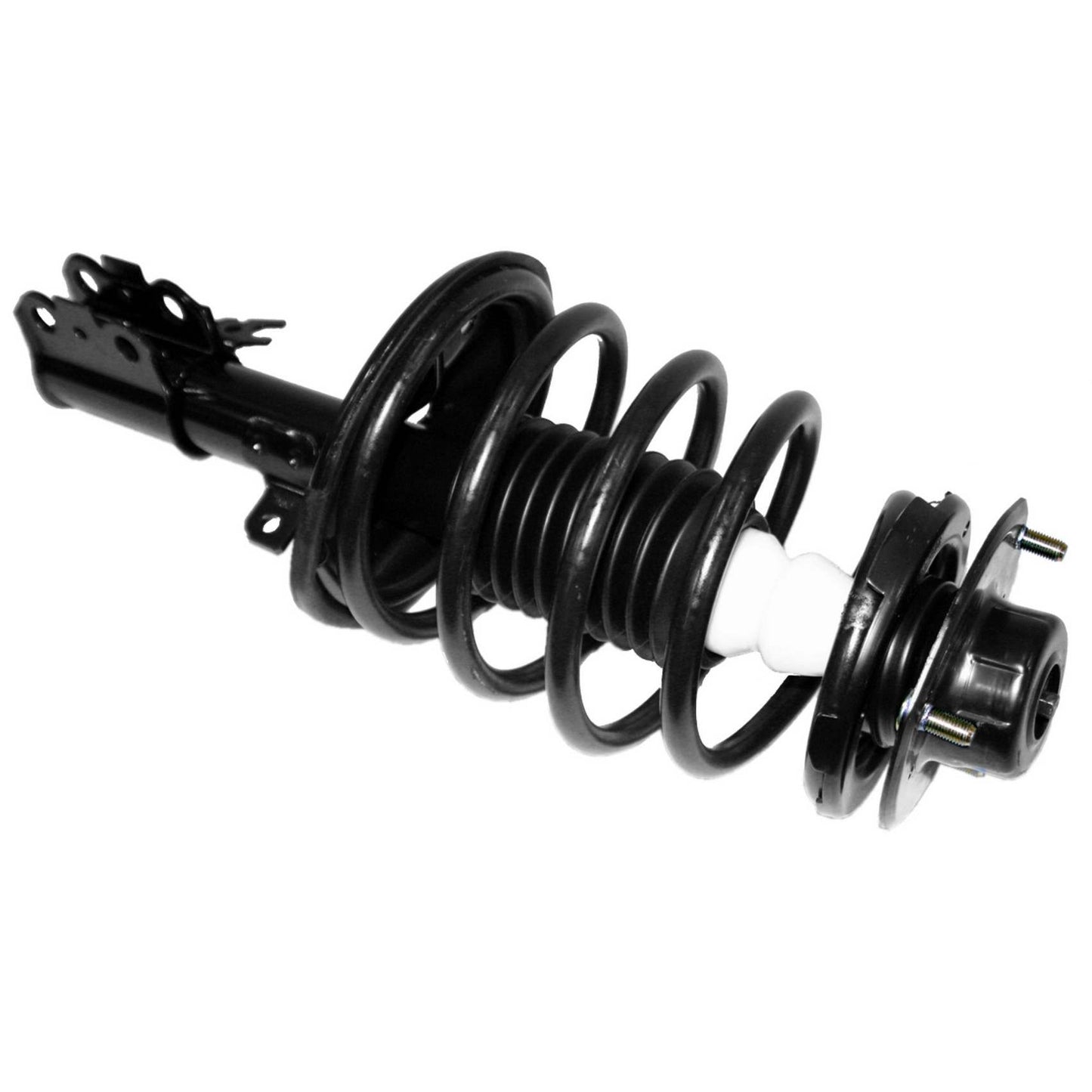 Front View of Front Left Suspension Strut and Coil Spring Assembly MONROE 271679