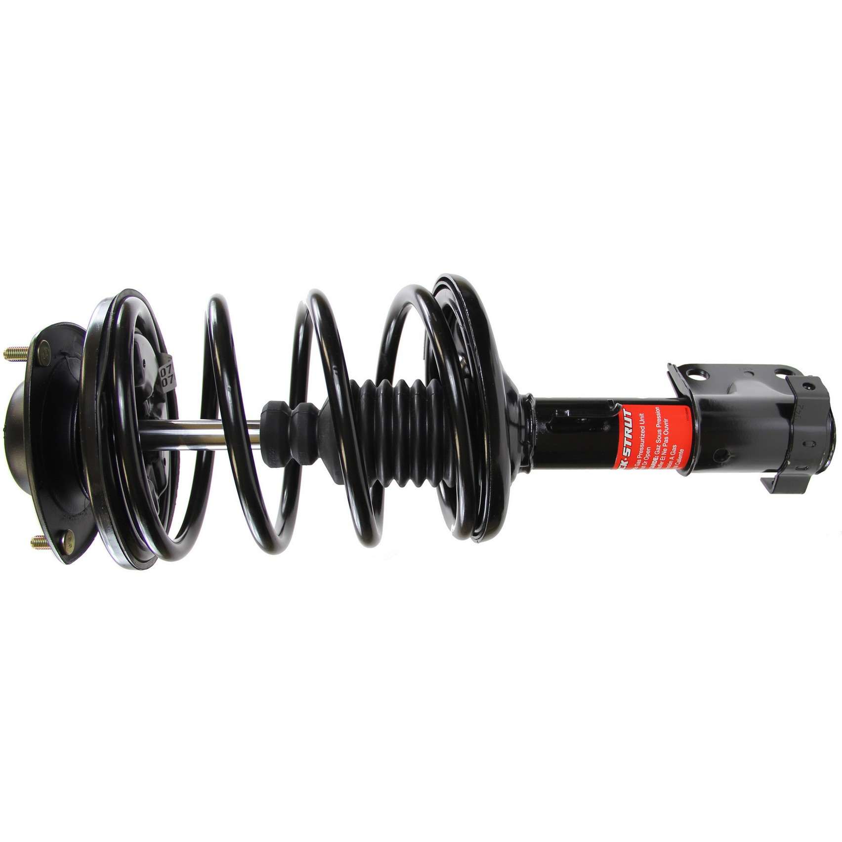 Angle View of Front Right Suspension Strut and Coil Spring Assembly MONROE 272139