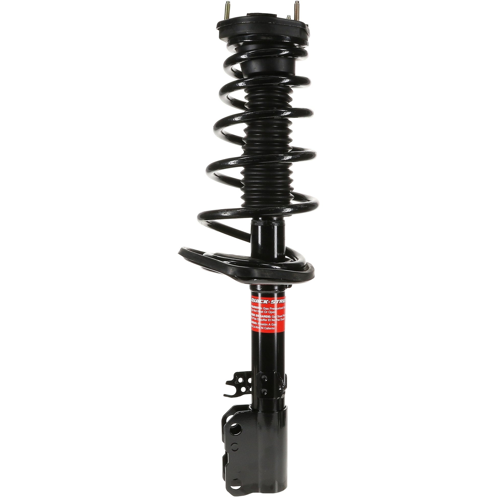 Front View of Rear Left Suspension Strut and Coil Spring Assembly MONROE 273034