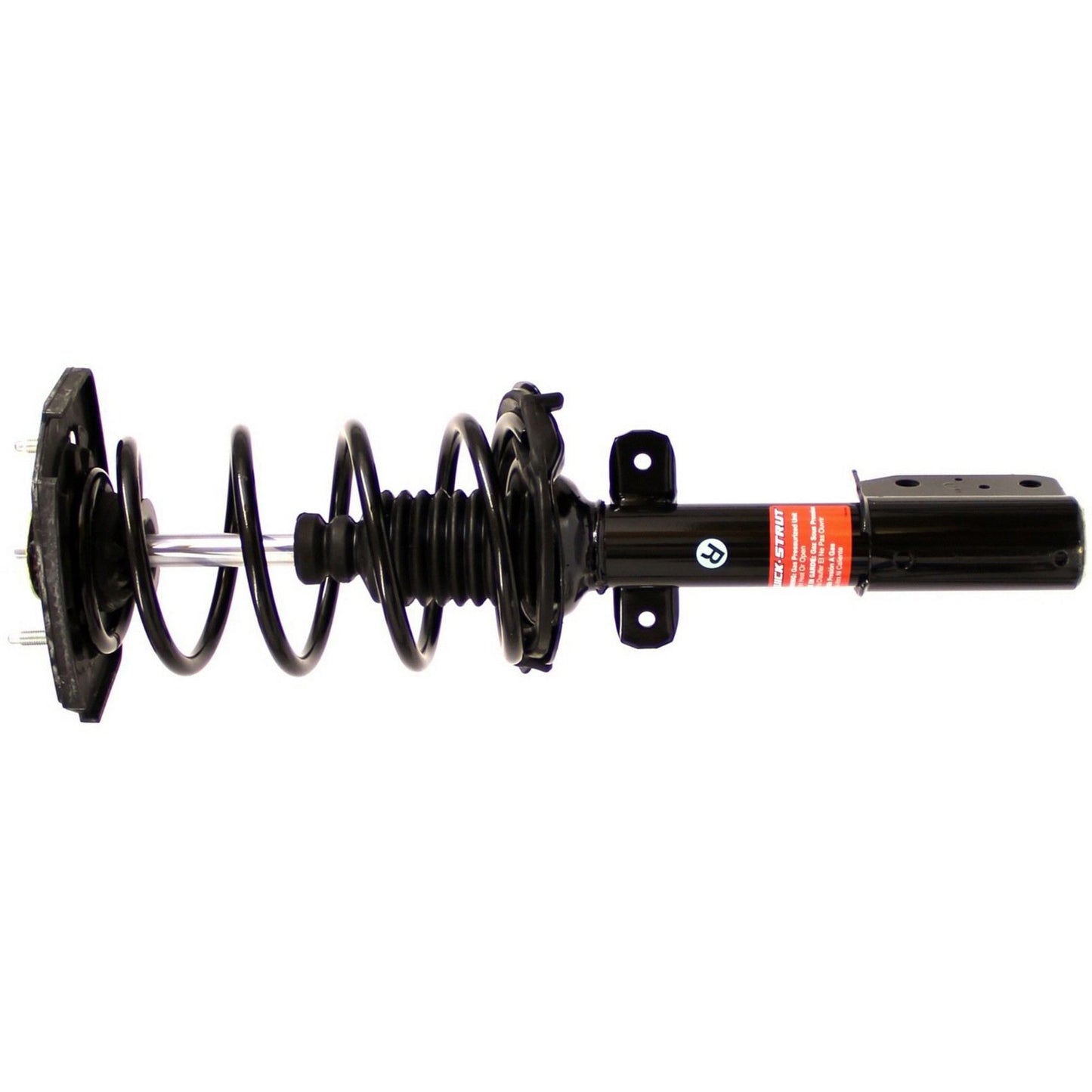 Angle View of Rear Right Suspension Strut and Coil Spring Assembly MONROE 371662R