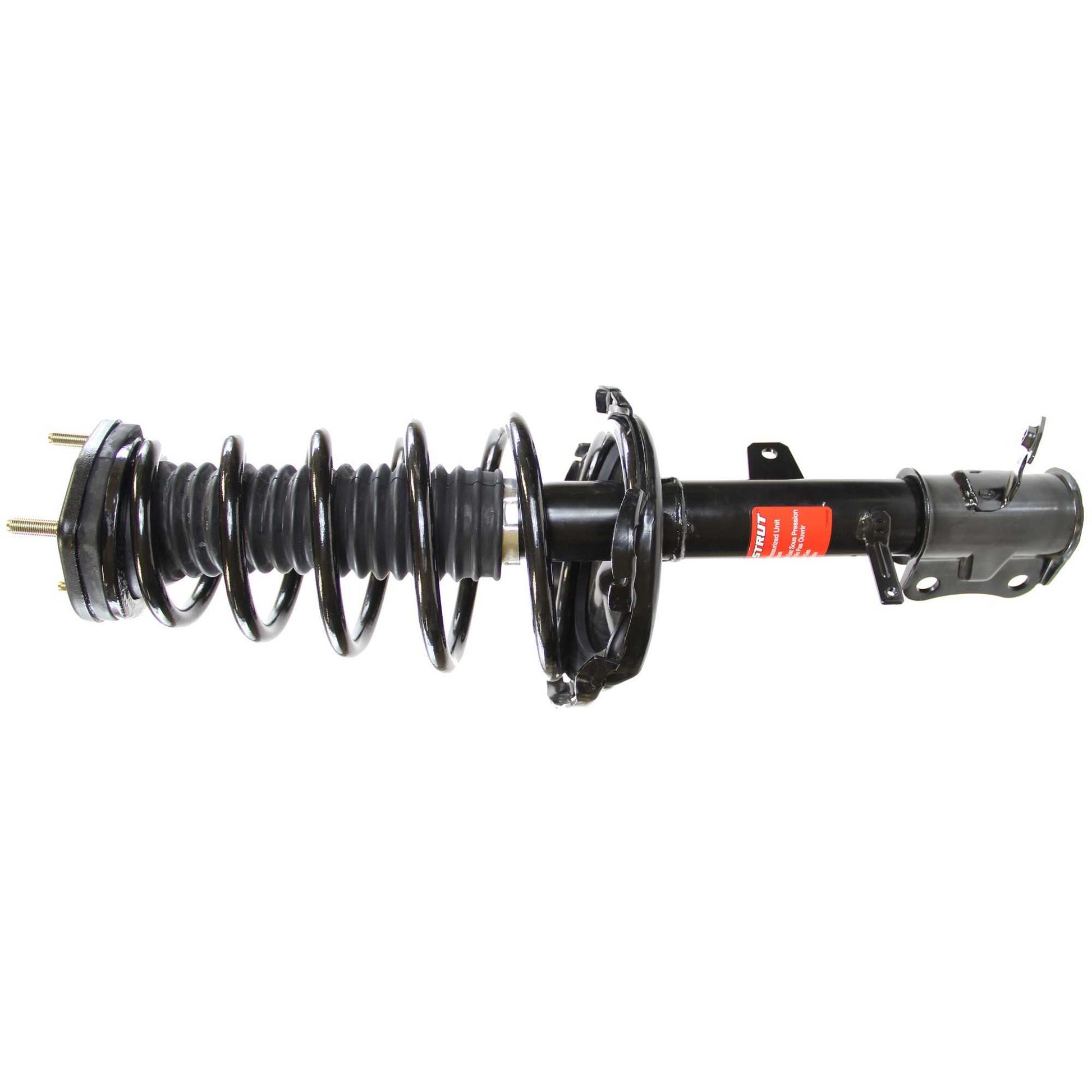 Front View of Rear Right Suspension Strut and Coil Spring Assembly MONROE 372215