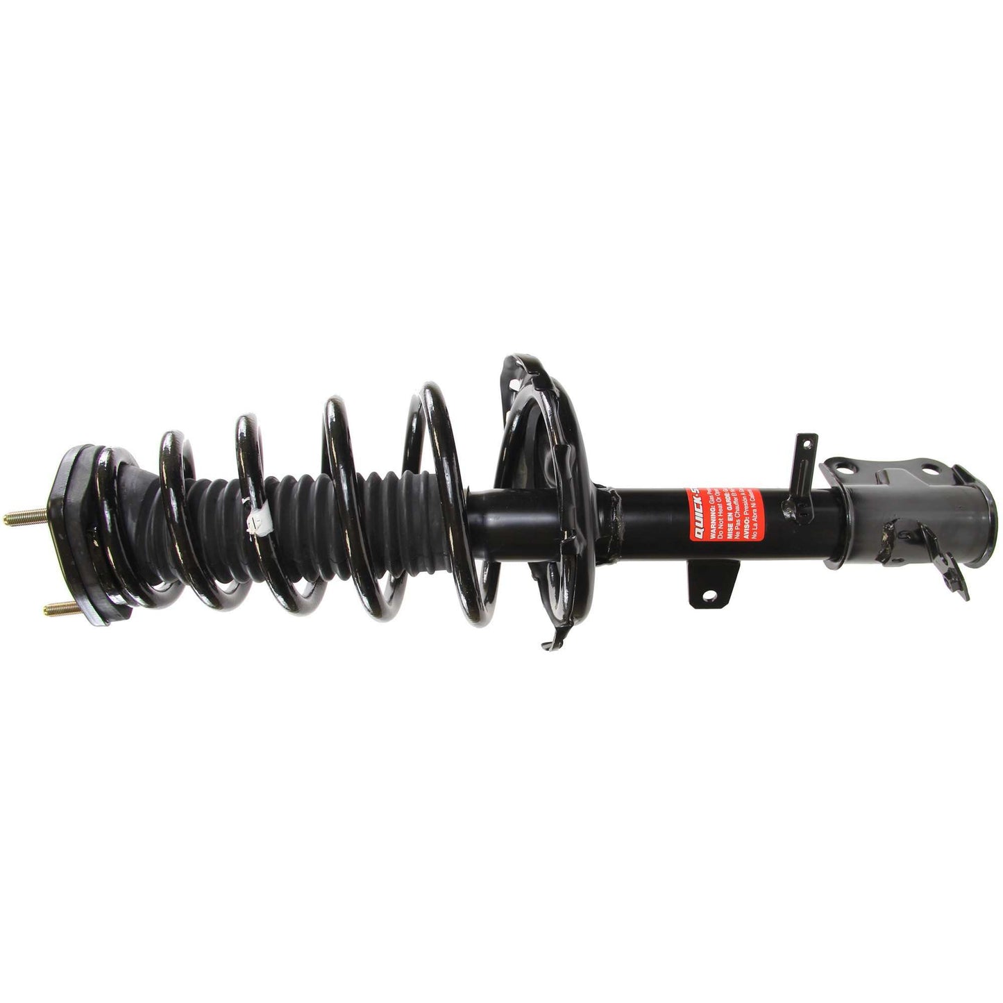 Front View of Rear Left Suspension Strut and Coil Spring Assembly MONROE 372216