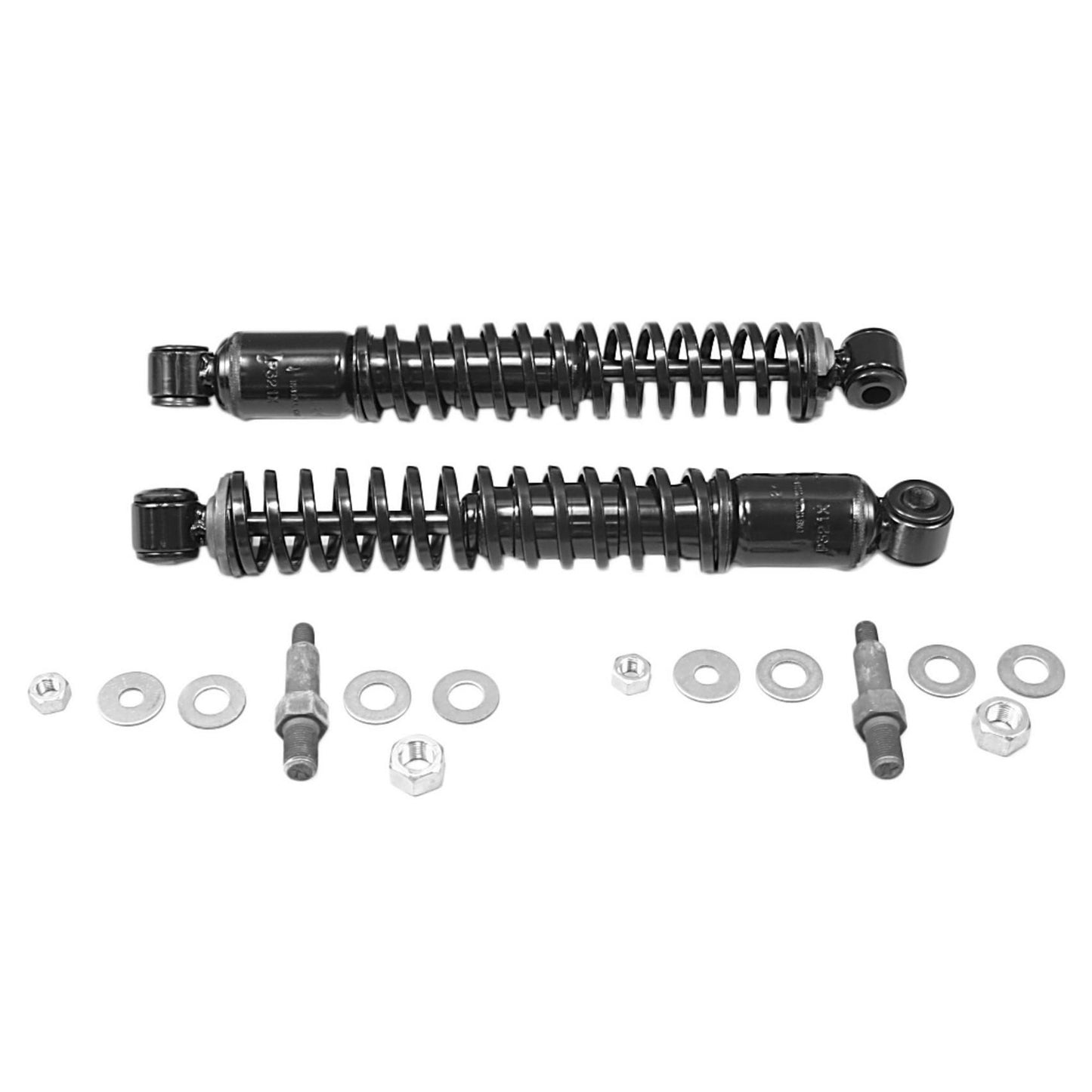 Front View of Front Shock Absorber and Coil Spring Assembly MONROE 58241