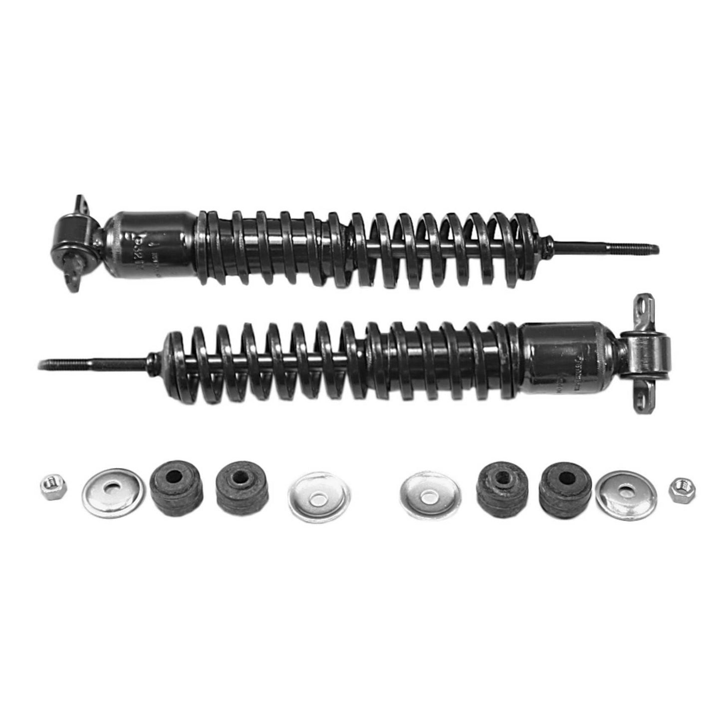 Front View of Front Shock Absorber and Coil Spring Assembly MONROE 58270