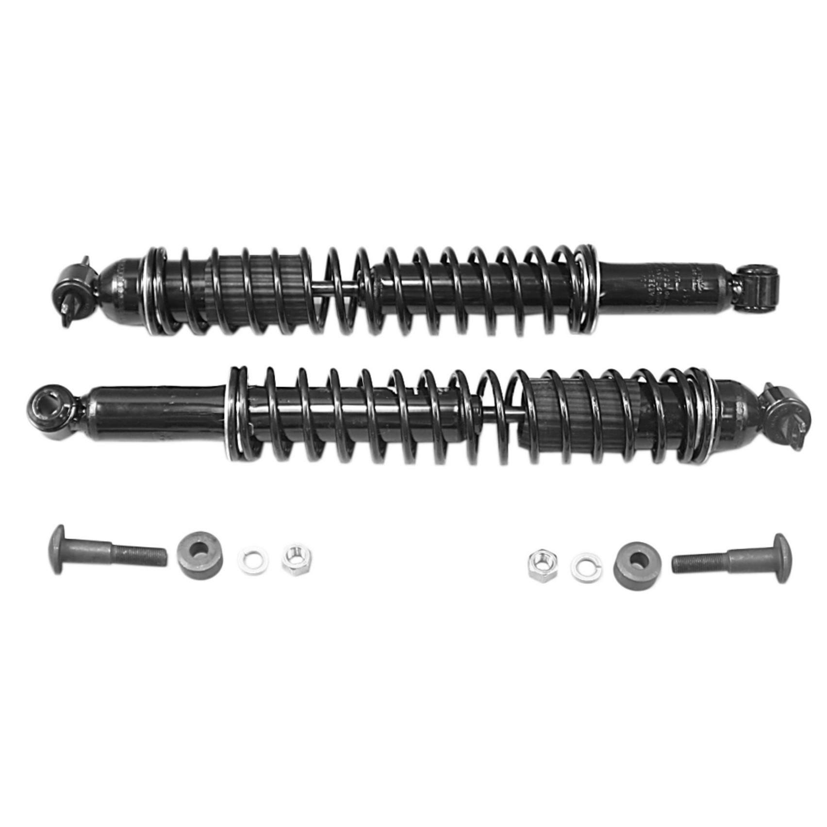 Front View of Rear Shock Absorber and Coil Spring Assembly MONROE 58411