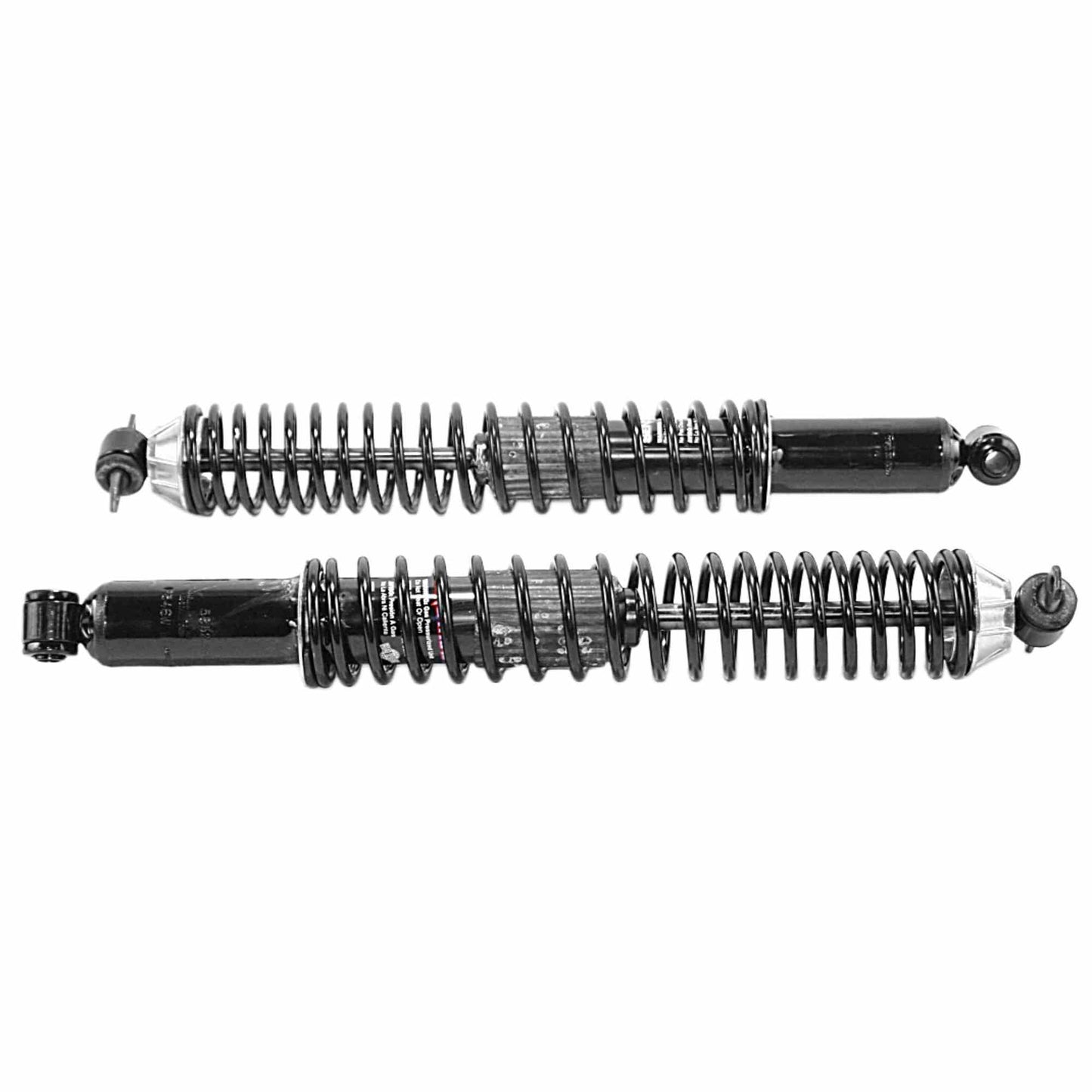 Front View of Rear Shock Absorber and Coil Spring Assembly MONROE 58523