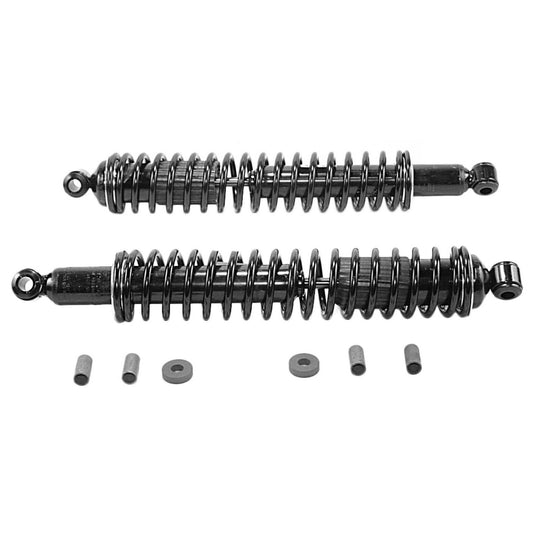 Front View of Rear Shock Absorber and Coil Spring Assembly MONROE 58567