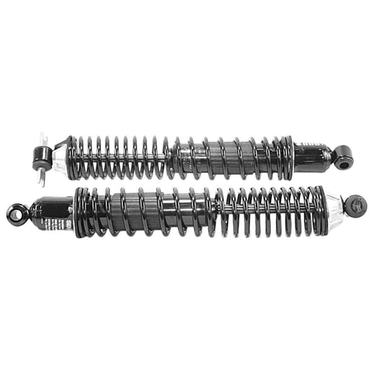 Front View of Rear Shock Absorber and Coil Spring Assembly MONROE 58594