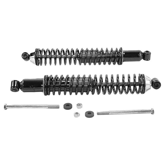 Front View of Rear Shock Absorber and Coil Spring Assembly MONROE 58595