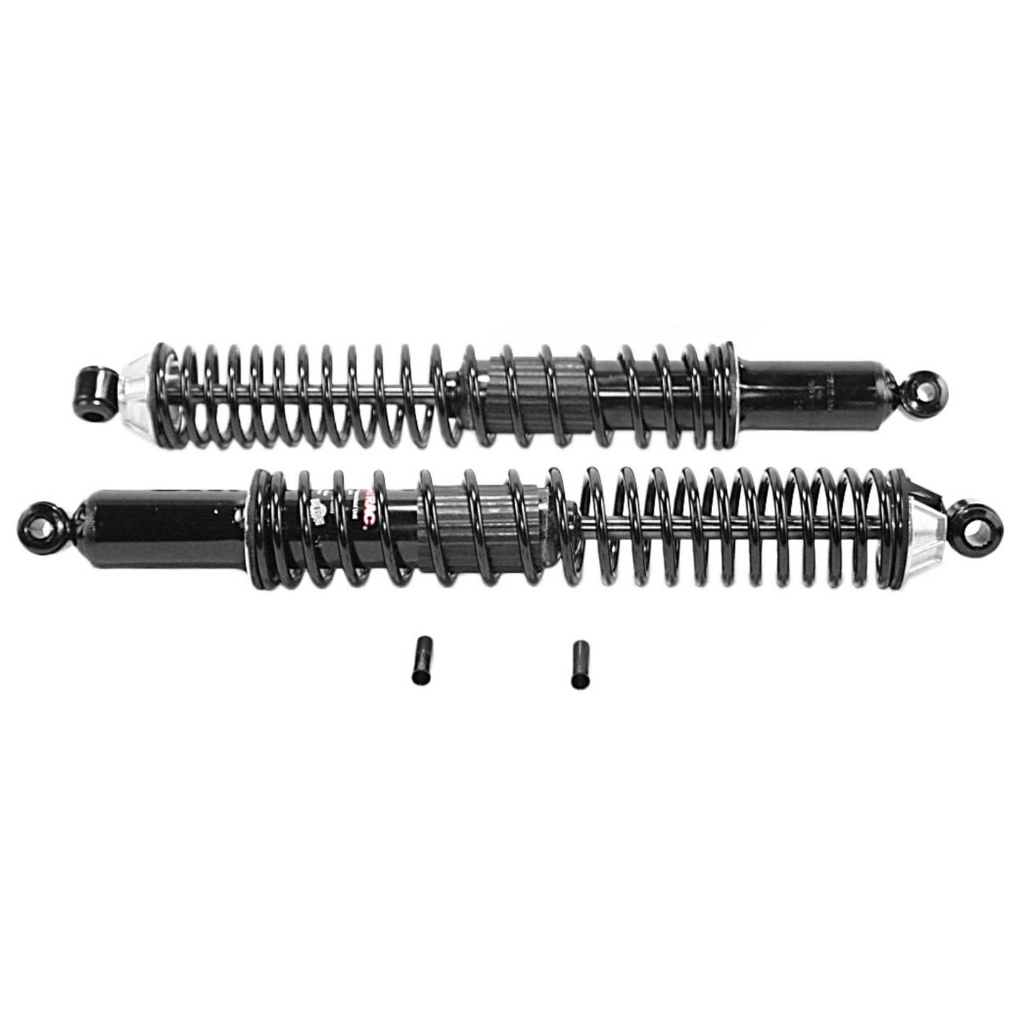 Front View of Rear Shock Absorber and Coil Spring Assembly MONROE 58608