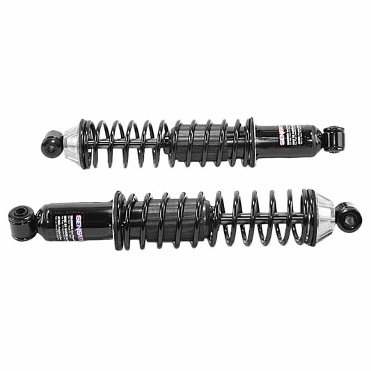 Front View of Rear Shock Absorber and Coil Spring Assembly MONROE 58620