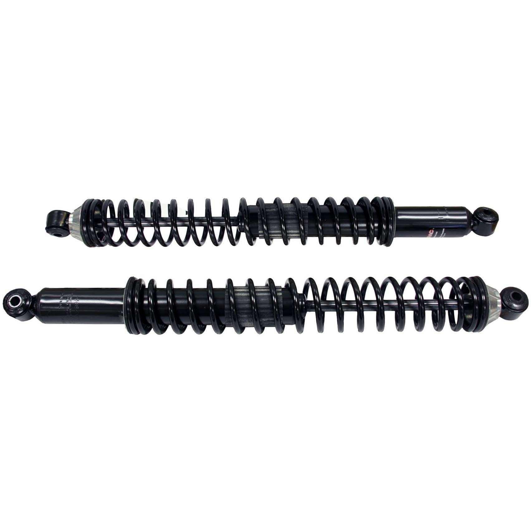 Angle View of Rear Shock Absorber and Coil Spring Assembly MONROE 58653