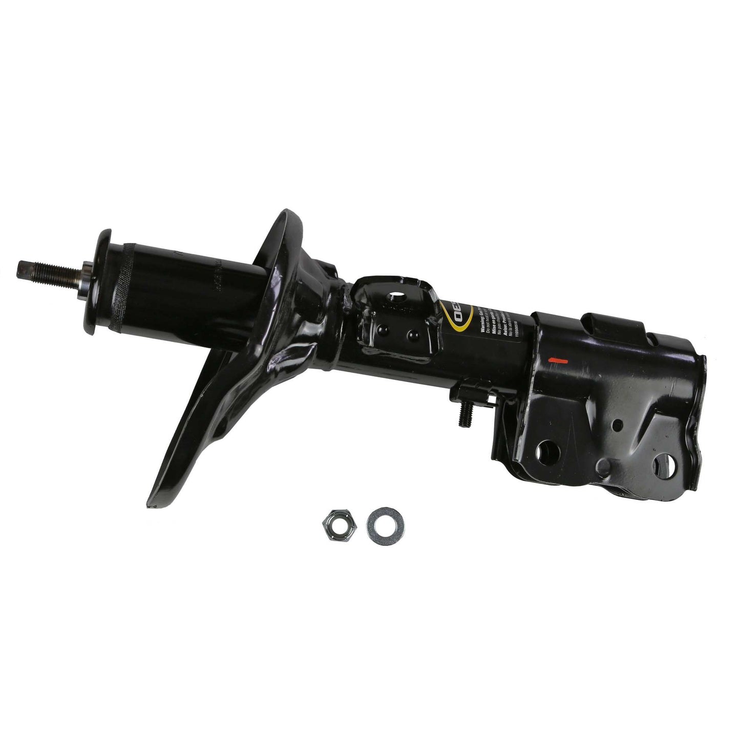 Top View of Front Left Suspension Strut MONROE 72356