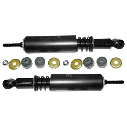 Angle View of Rear Air Shock to Load Assist Shock Conversion Kit MONROE 90009C