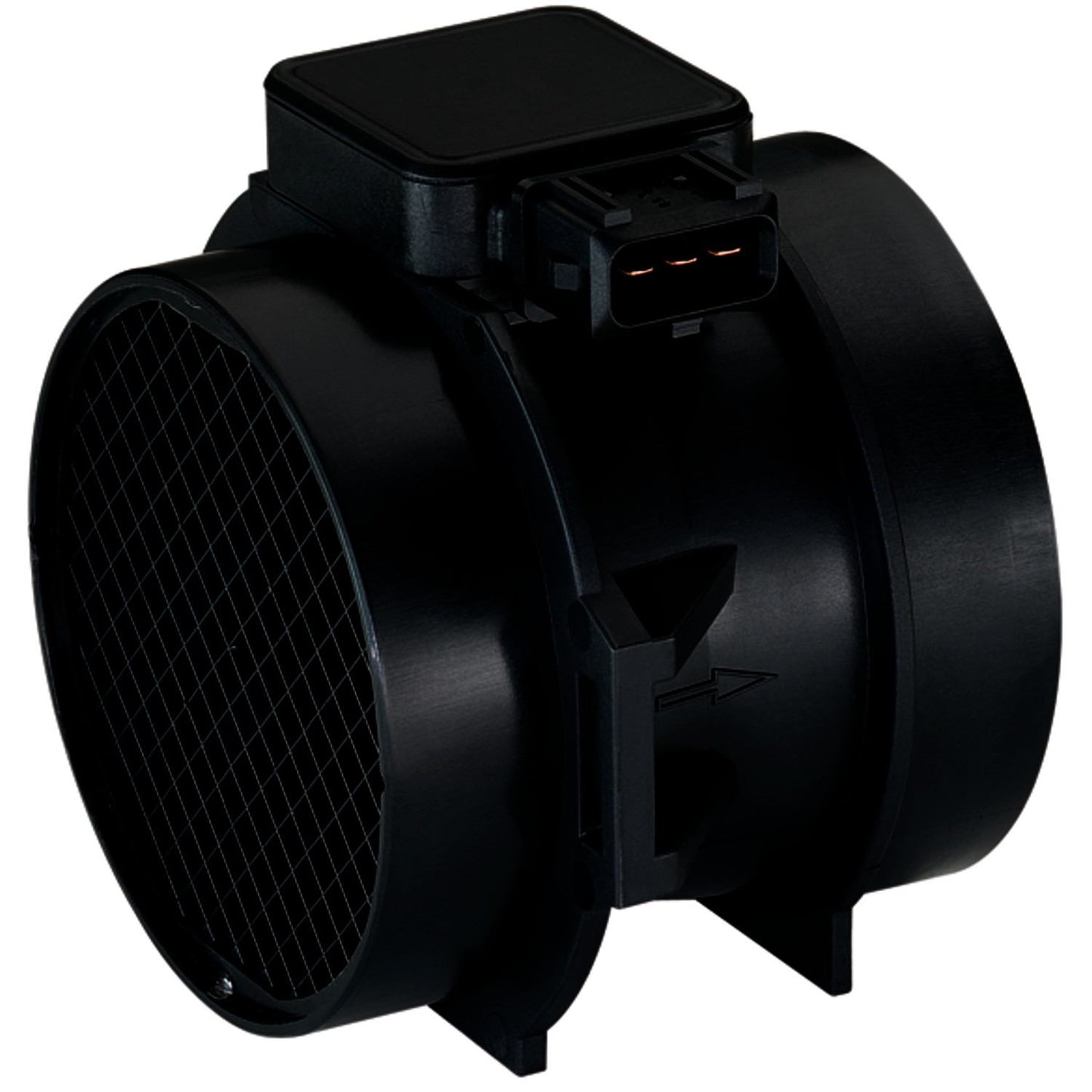 Front View of Mass Air Flow Sensor CONTINENTAL 5WK96050Z