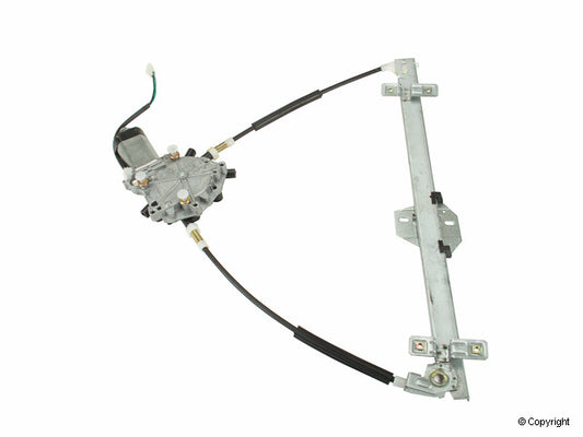 Top View of Front Left Power Window Motor and Regulator Assembly CONTINENTAL WL41364