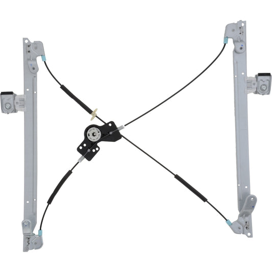 Back View of Front Right Window Regulator CONTINENTAL WR40535