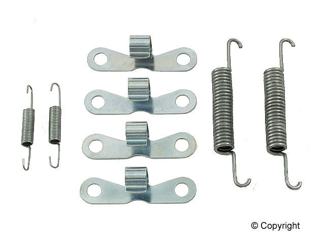 Front View of Parking Brake Hardware Kit TRW SFK247