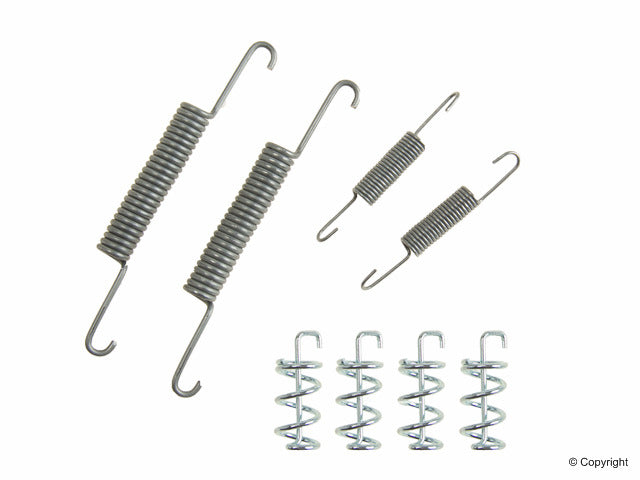 Front View of Parking Brake Hardware Kit TRW SFK367