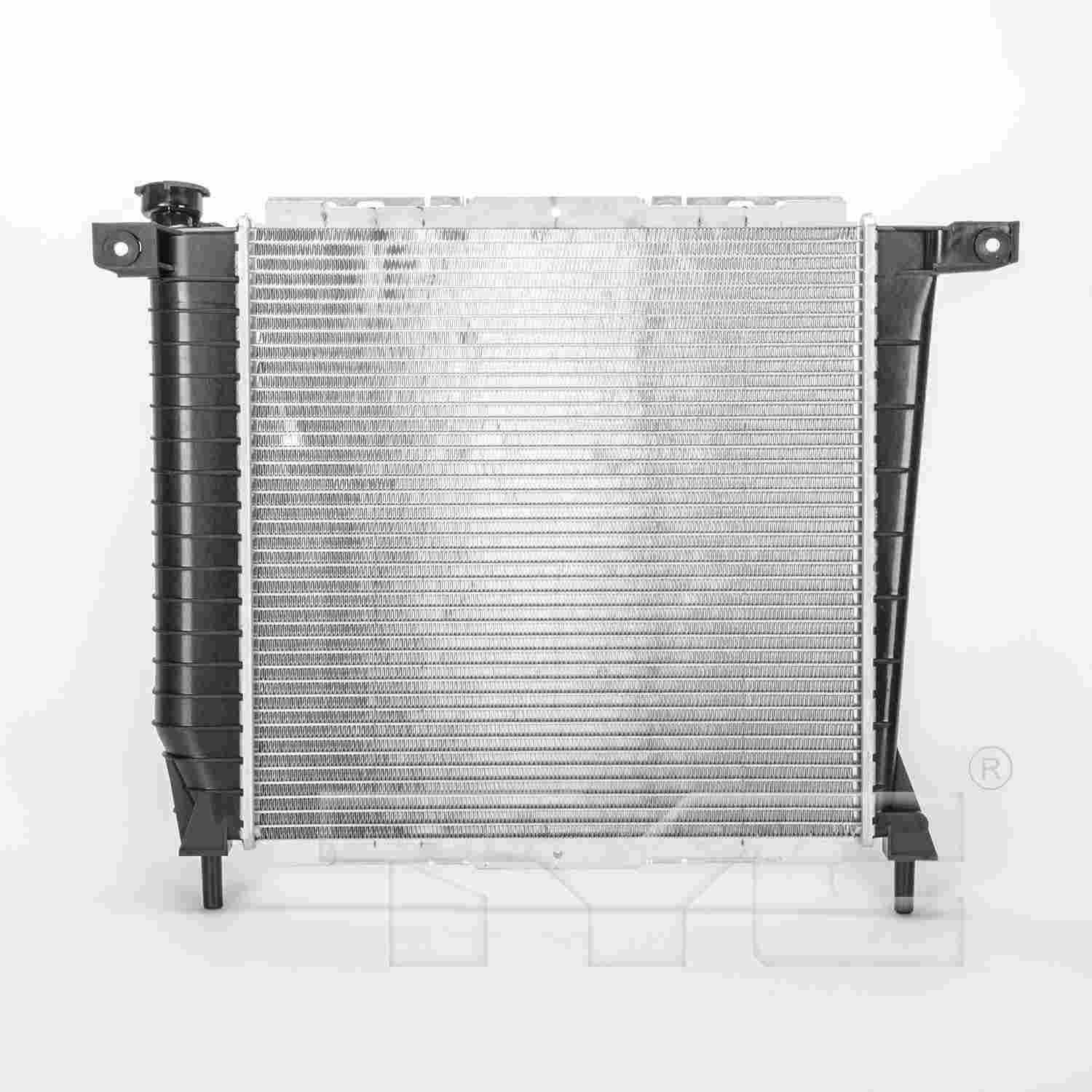 Back View of Radiator TYC 1062