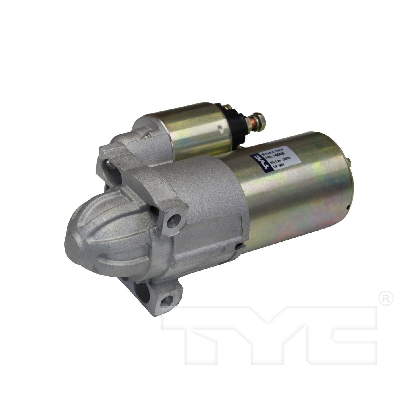 Front View of Starter Motor TYC 1-06492