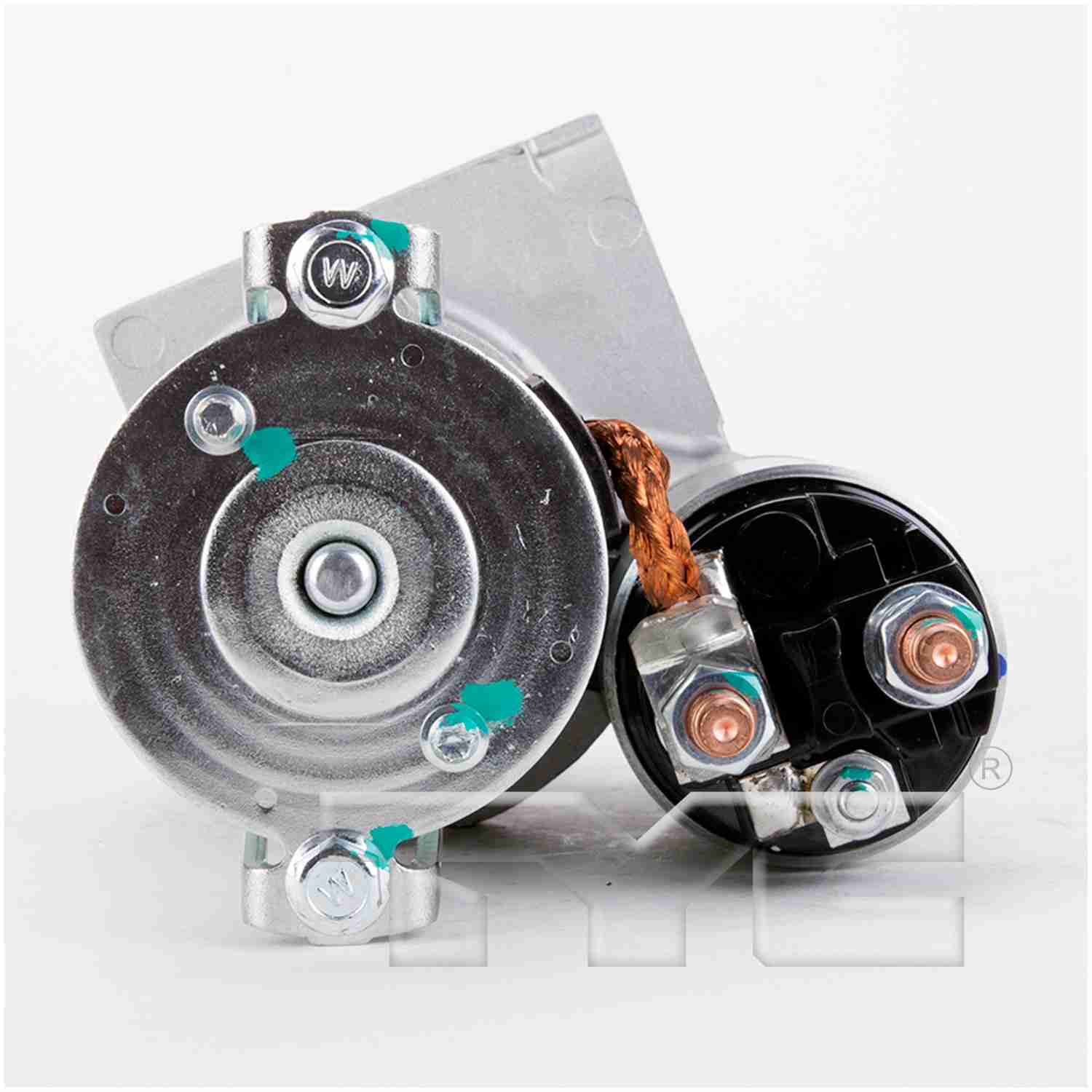 Angle View of Starter Motor TYC 1-06783