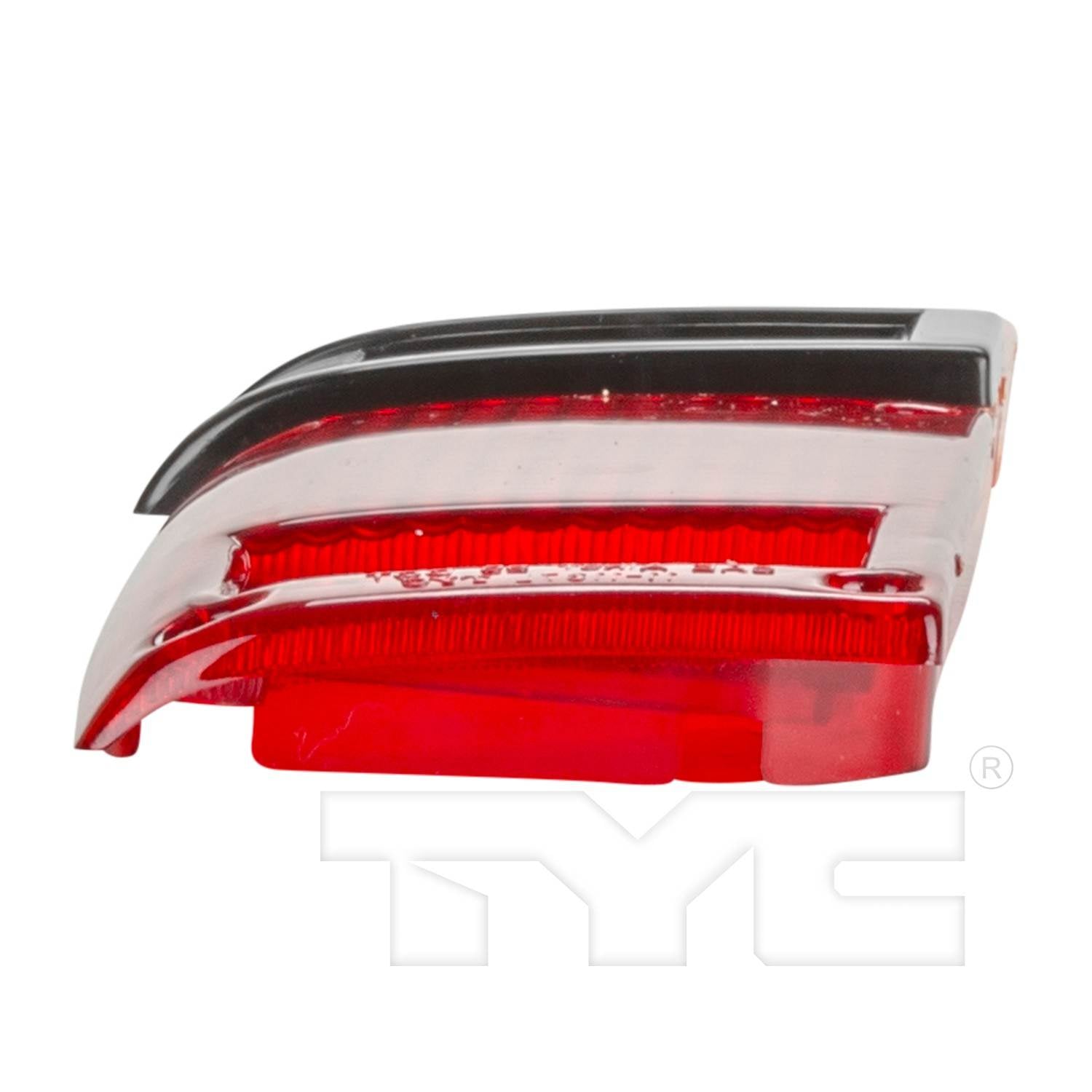 Bottom View of Left Tail Light Lens TYC 11-1138-02