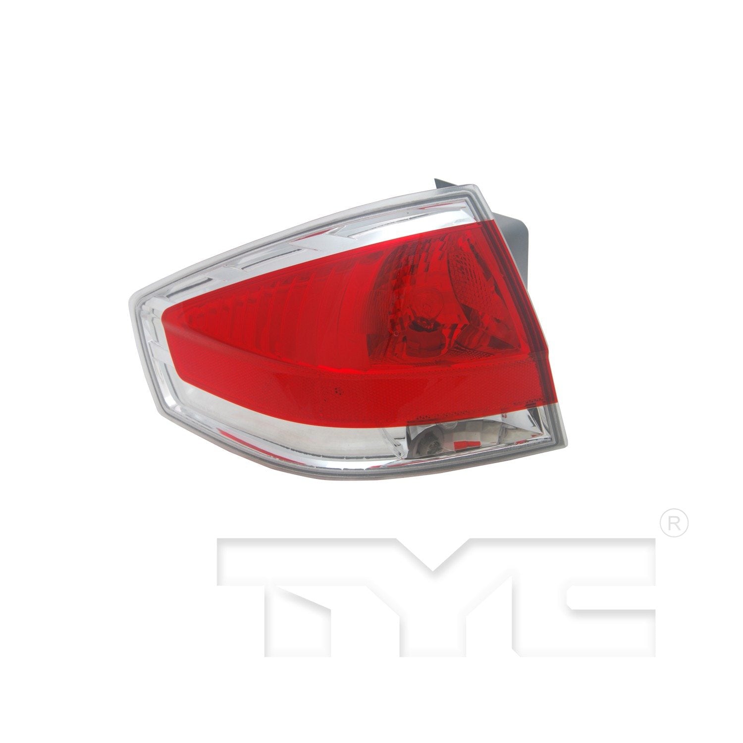 Front View of Left Tail Light Assembly TYC 11-11482-90-9