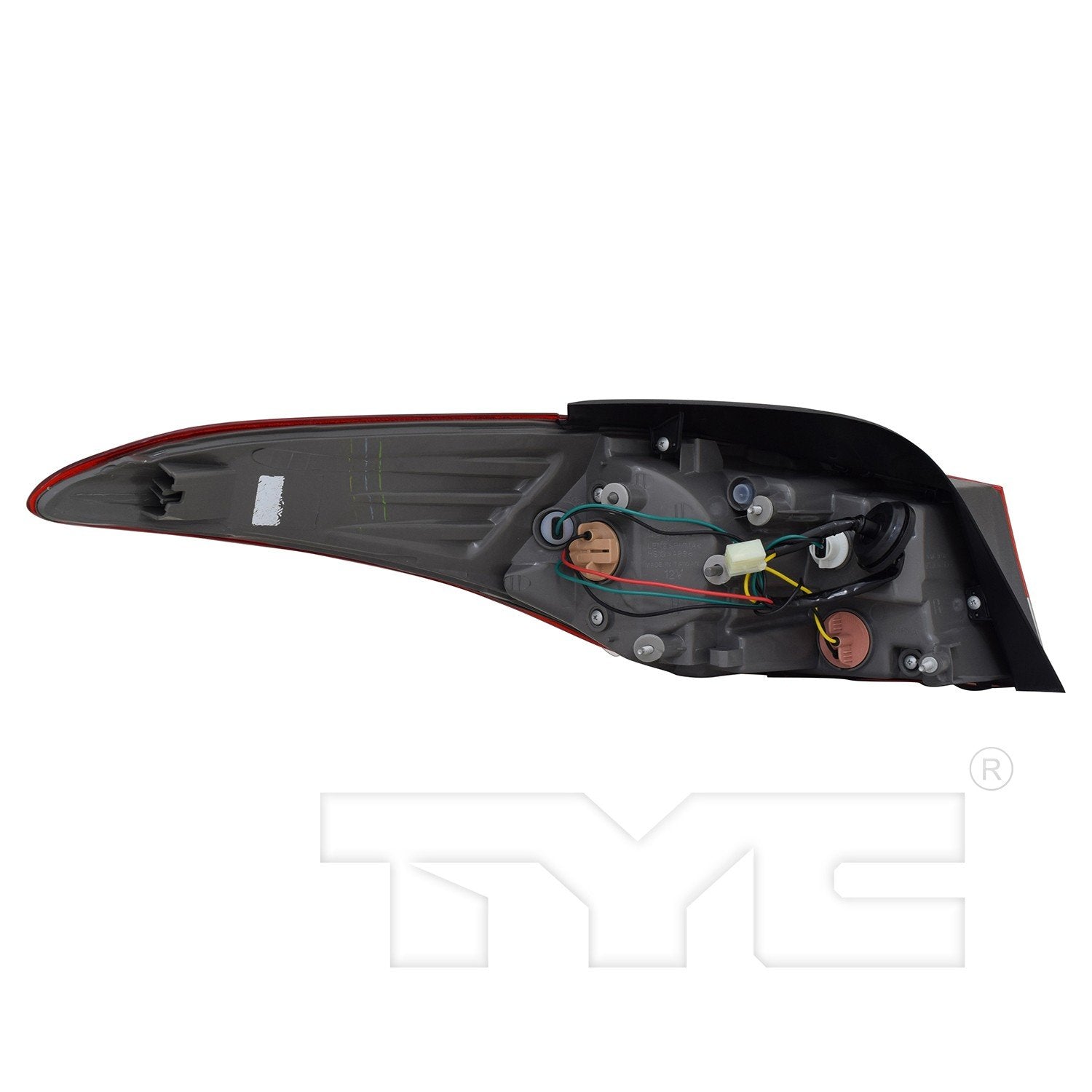 Back View of Right Tail Light Assembly TYC 11-11831-00-9