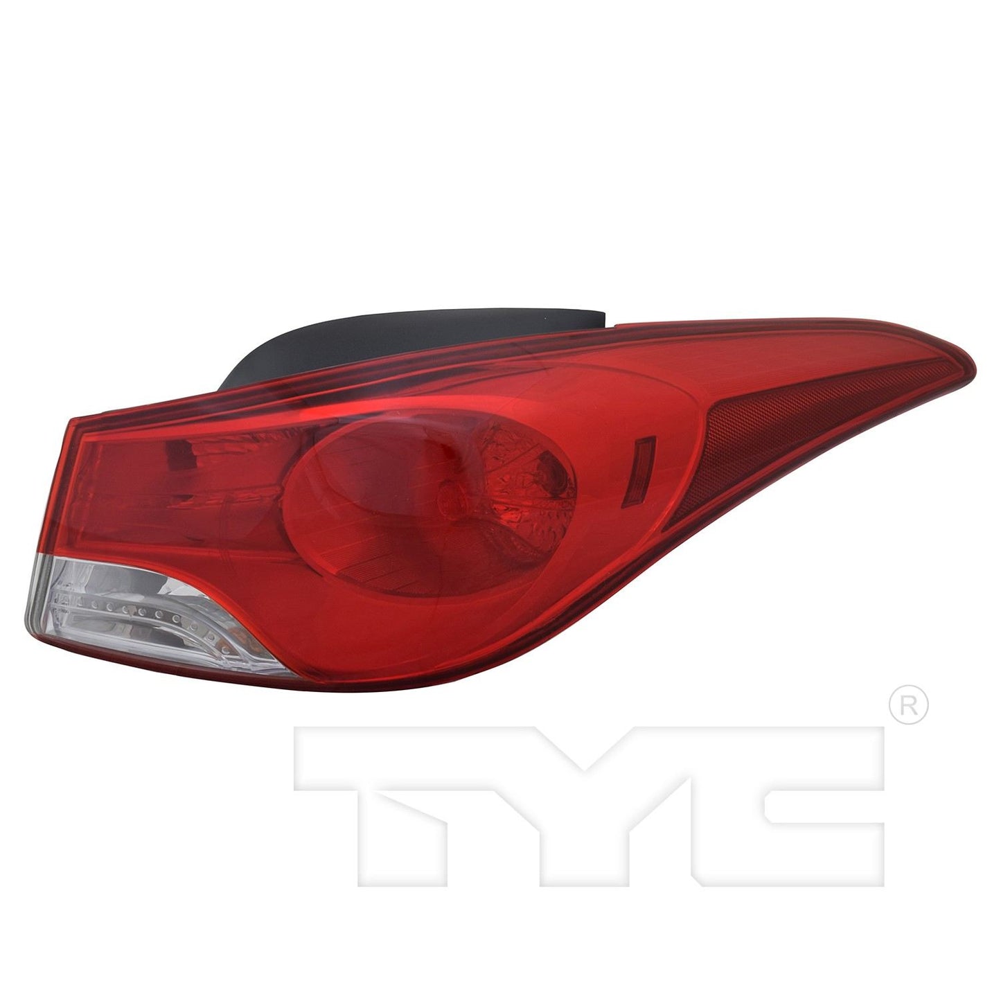 Front View of Right Tail Light Assembly TYC 11-11831-00-9