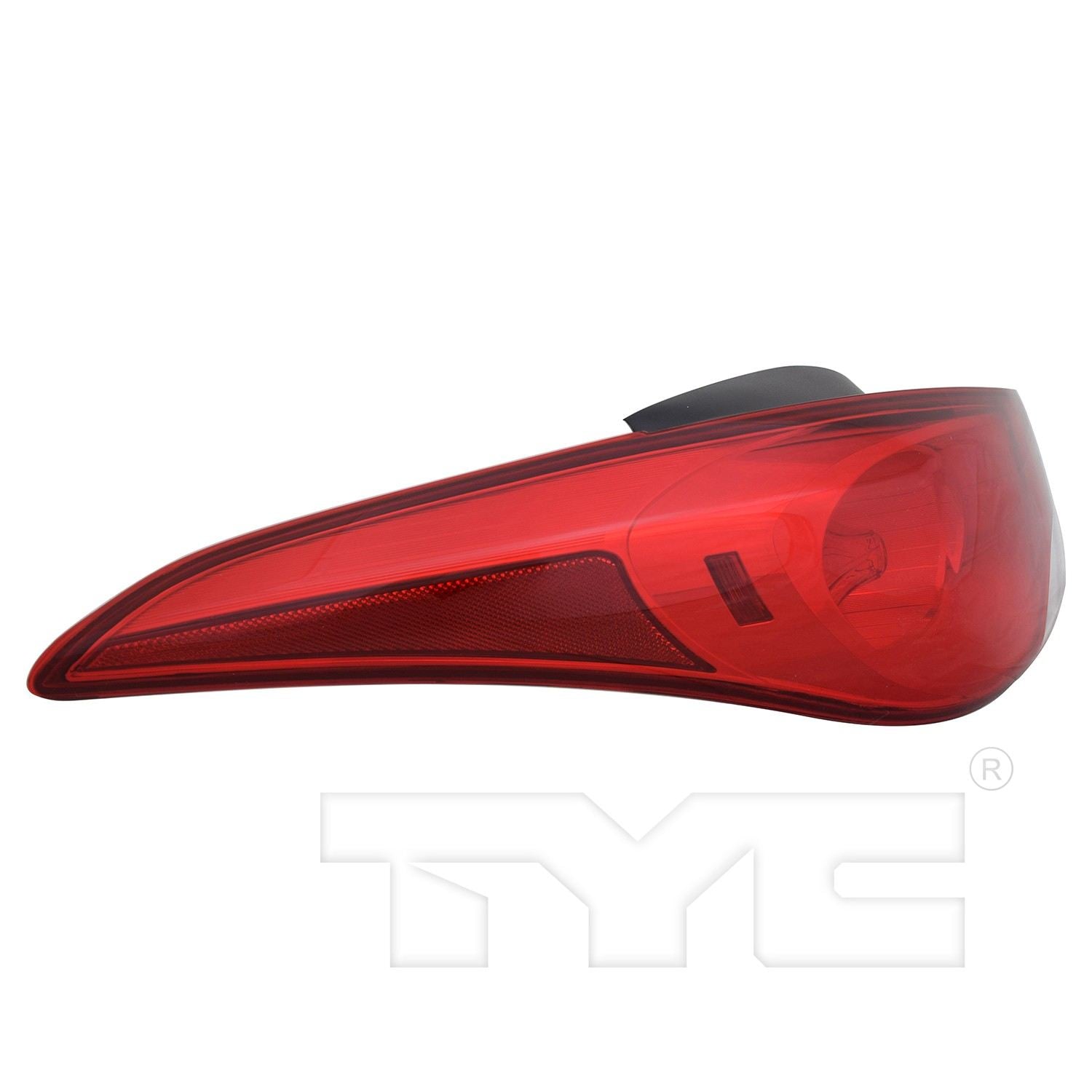 Angle View of Left Tail Light Assembly TYC 11-11832-00-9