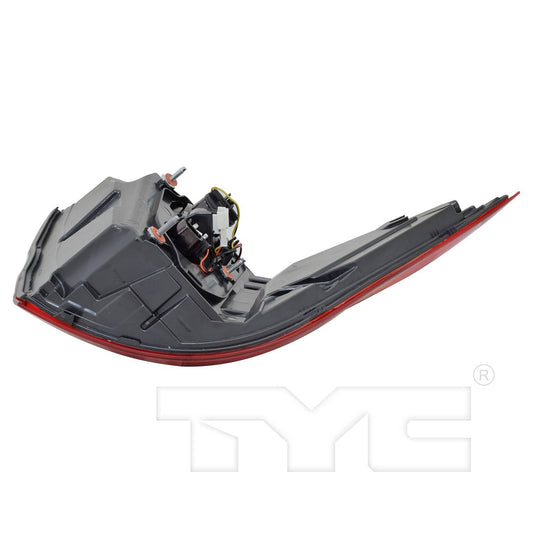 Top View of Right Tail Light Assembly TYC 11-12151-00-9